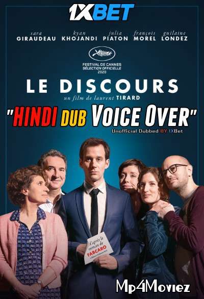 poster of Le Discours (2020) Hindi (Voice Over) Dubbed CAMRip