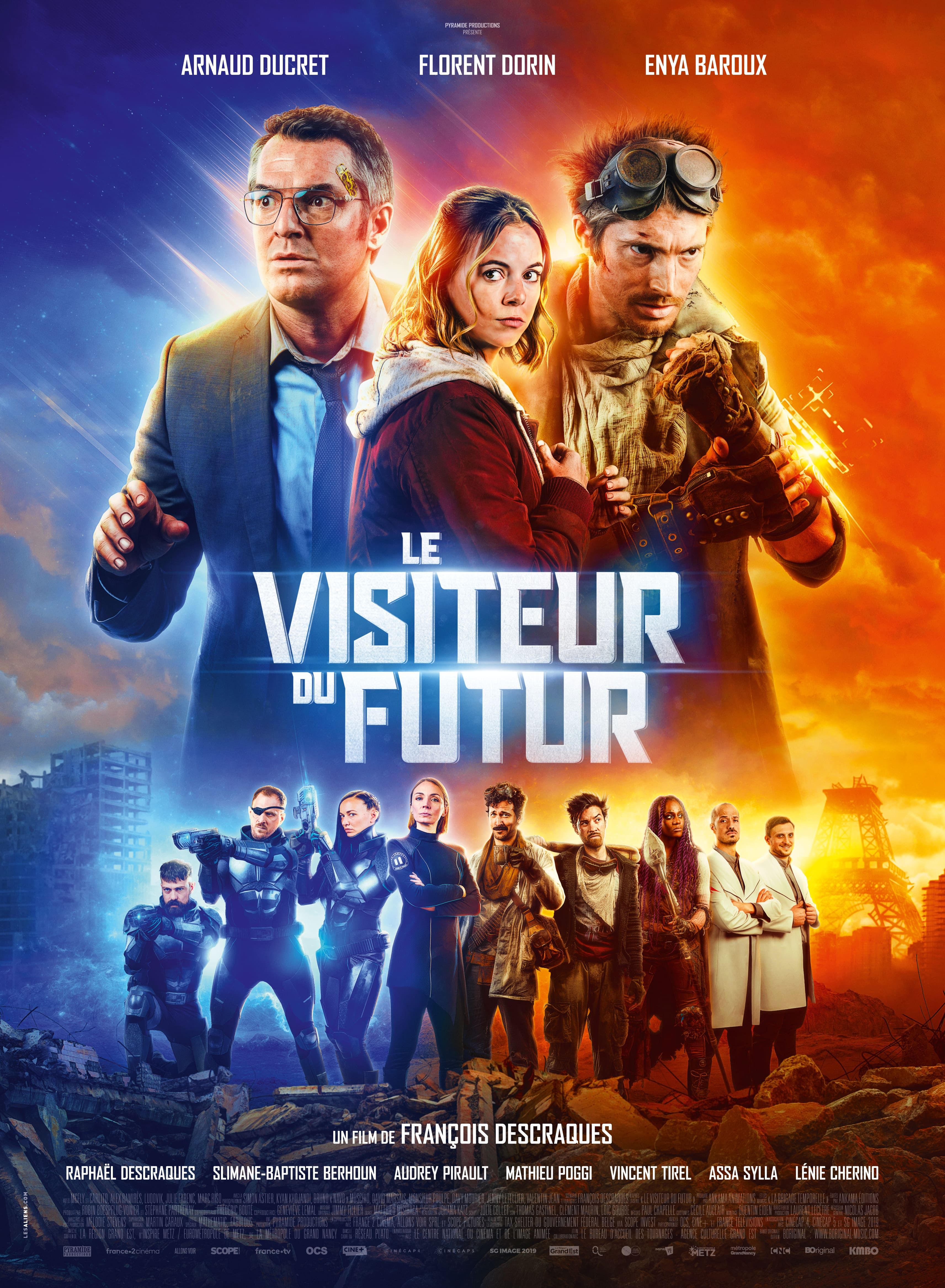 poster of Le visiteur du futur (2022) Tamil Dubbed (Unofficial) WEBRip