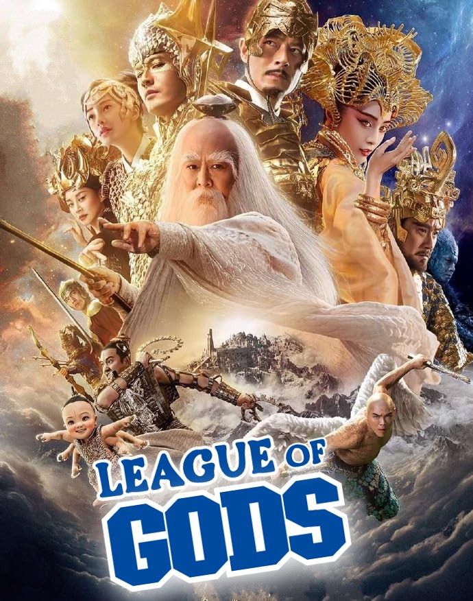 poster of League of Gods (2016) Hindi ORG Dubbed BluRay