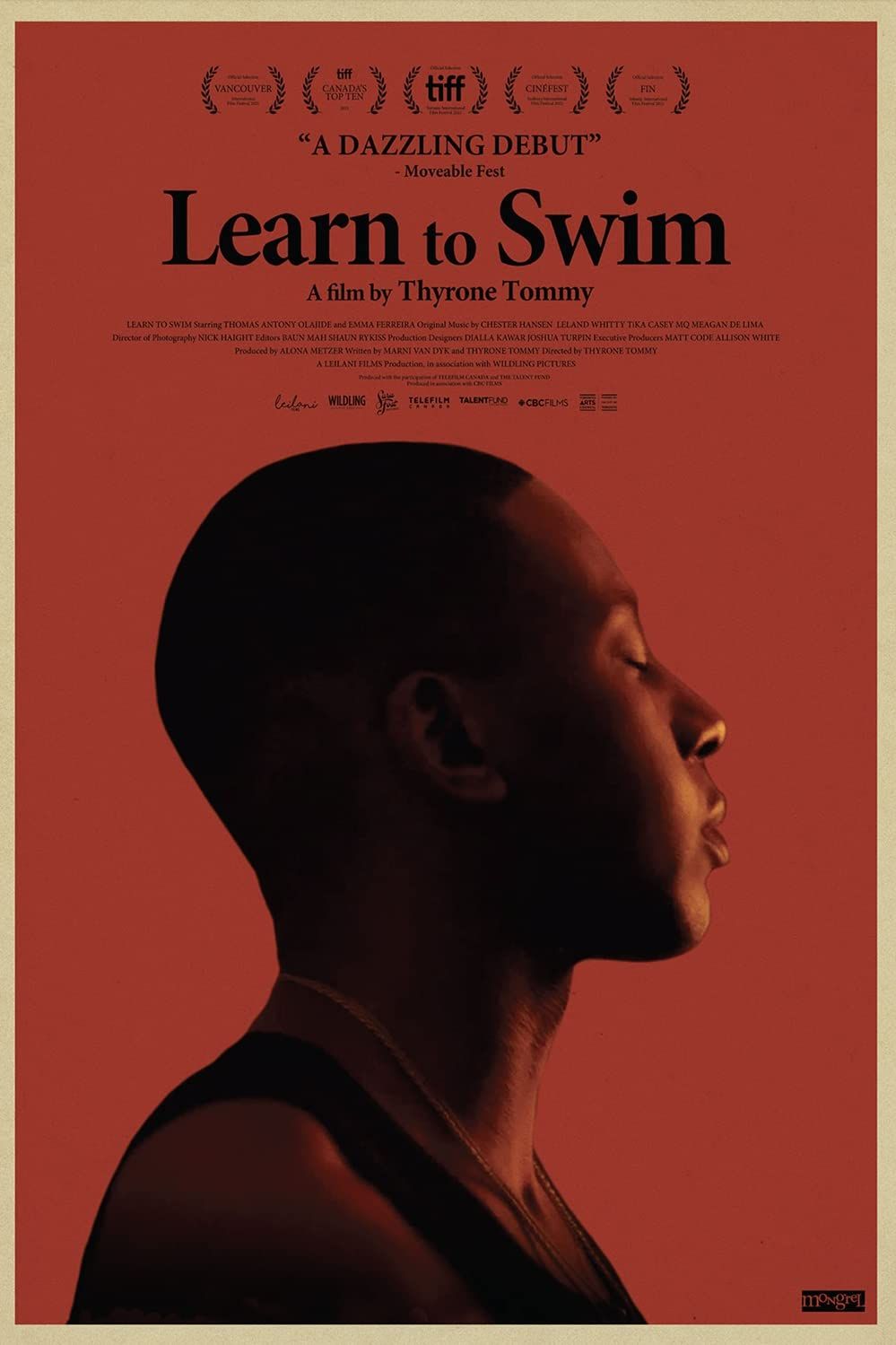 poster of Learn to Swim (2021) Hindi Dubbed (Unofficial) WEBRip