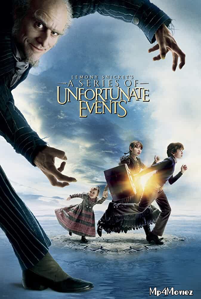 poster of Lemony Snickets A Series of Unfortunate Events 2004 Hindi Dubbed Full Movie