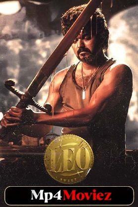 poster of Leo (2023) Hindi Dubbed Movie