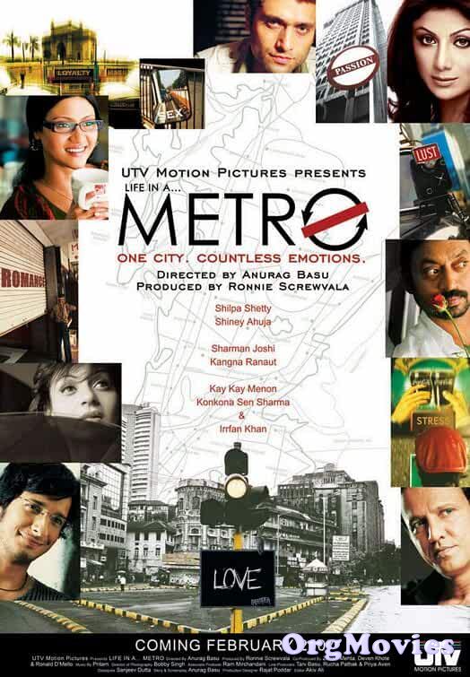 poster of Life in a Metro 2007 Hindi Full Movie