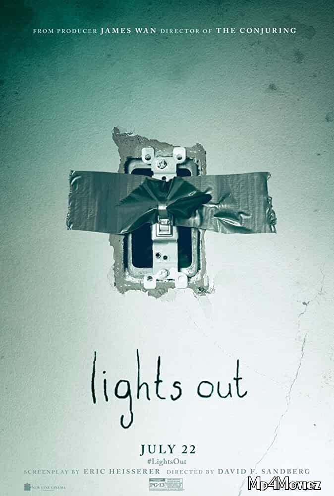 poster of Lights Out 2016 ORG Hindi Dubbed Movie