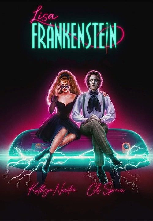 poster of Lisa Frankenstein (2024) English Movie