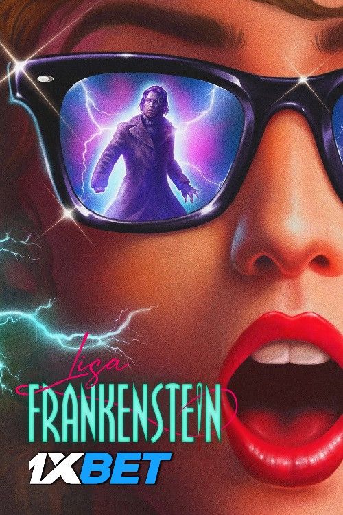 poster of Lisa Frankenstein 2024 Hindi (Unofficial) Dubbed Movie