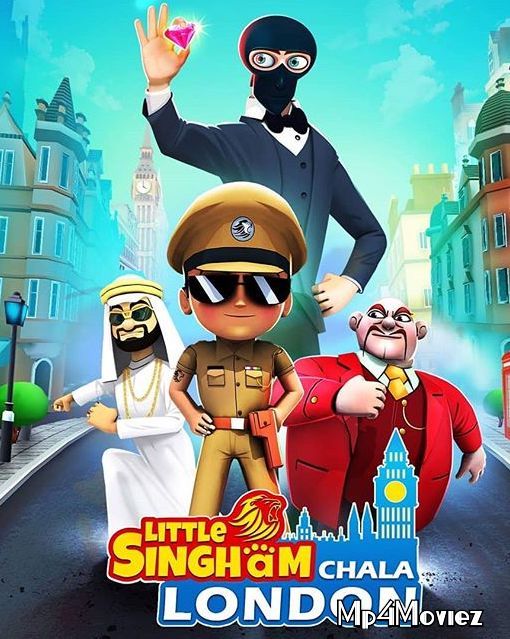 poster of Little Singham Chala London (2019) Hindi Full Movie