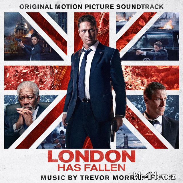 poster of London Has Fallen 2016 Hindi Dubbed Full Movie