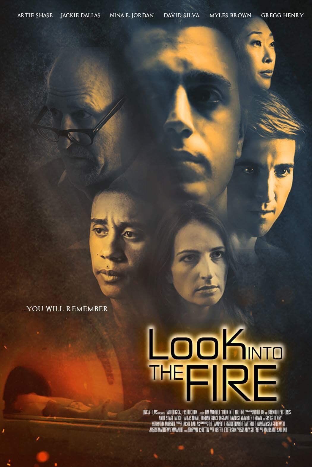 poster of Look Into the Fire 2022 Bengali Dubbed (Unofficial) WEBRip