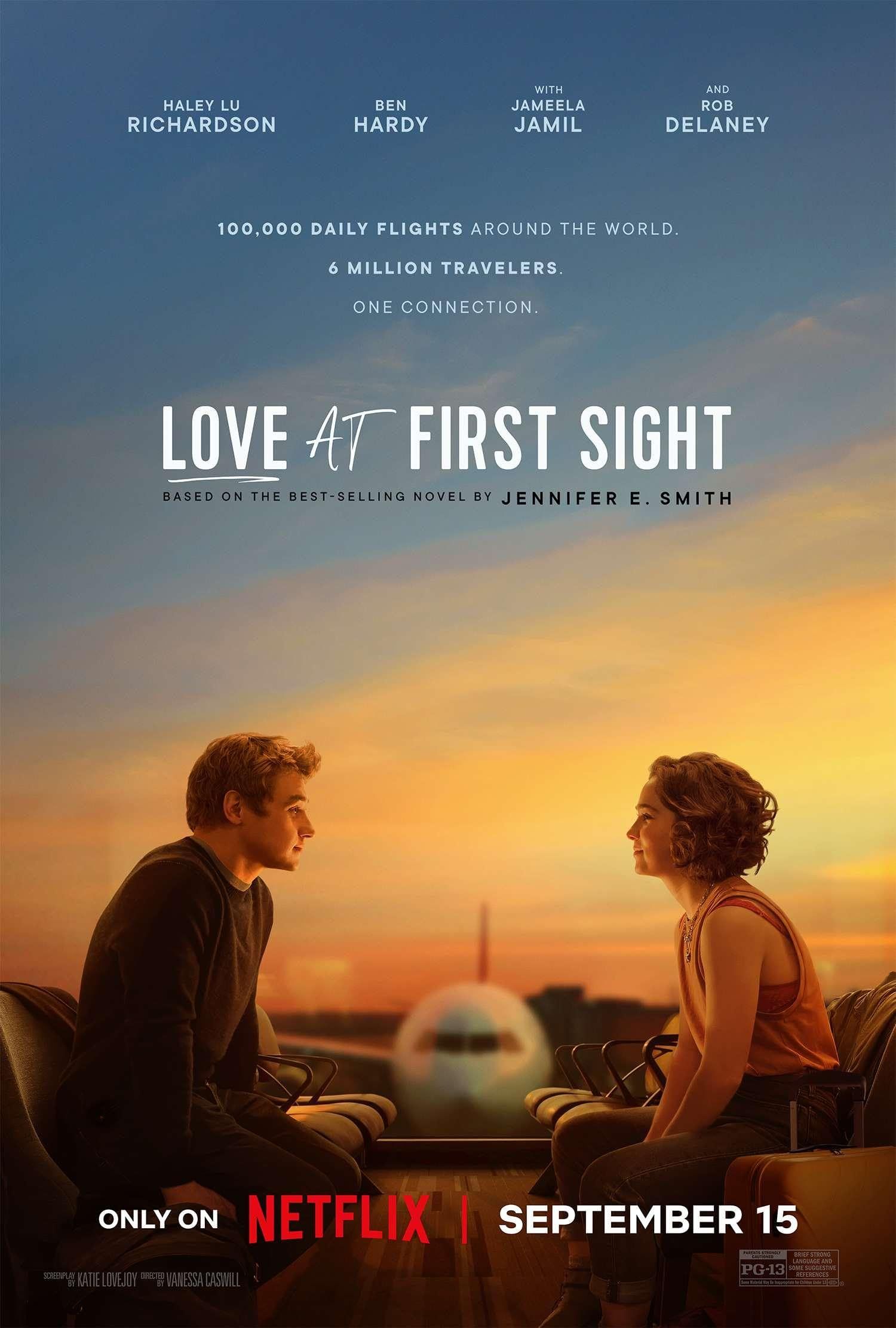 poster of Love at First Sight (2023) Hindi Dubbed