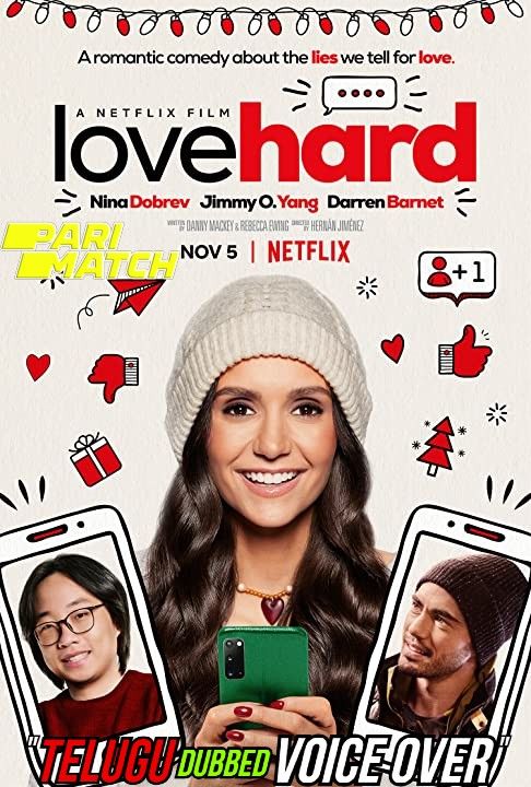 poster of Love Hard (2021) Telugu (Voice Over) Dubbed WEBRip