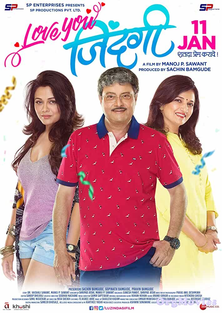 poster of Love You Zindagi 2019 Marathi Full Movie