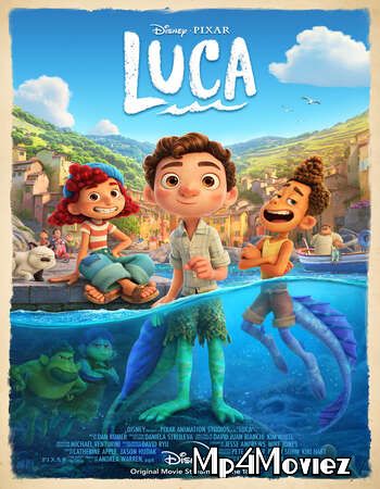 poster of Luca (2021) Hindi Dubbed ORG WEB-DL