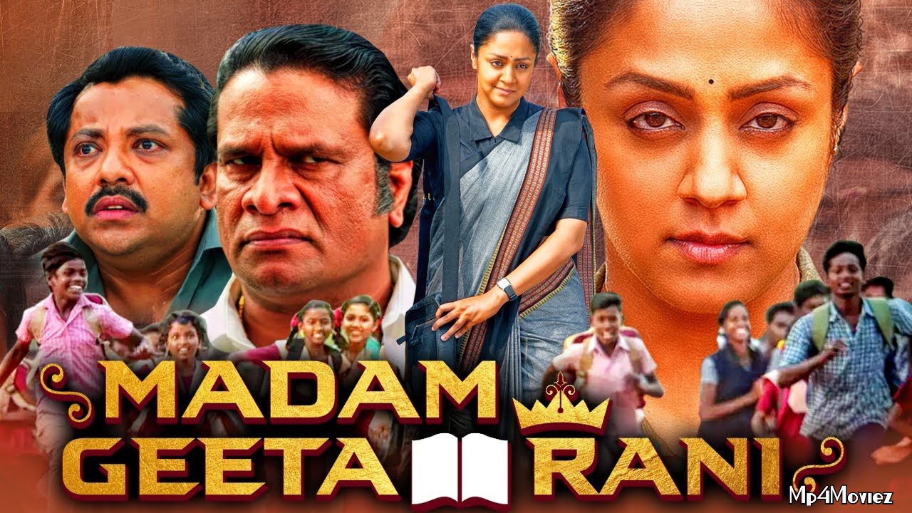 poster of Madam Geeta Rani (Raatchasi) 2020 Hindi Dubbed Movie