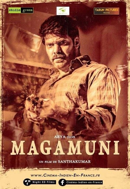 poster of Magamuni (2019) Hindi Dubbed Movie