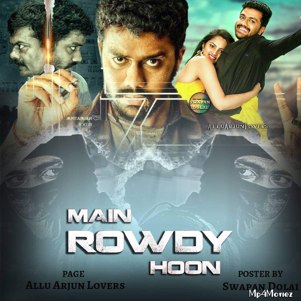 poster of Main Rowdy Hoon (Naa Pantaa Kano) 2020 Hindi Dubbed Full Movie