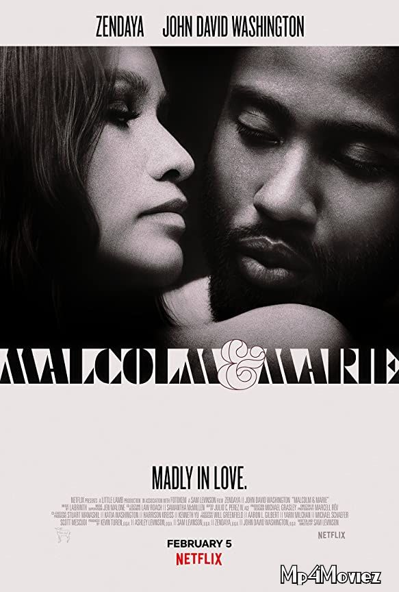 poster of Malcolm and Marie 2021 English Full Movie