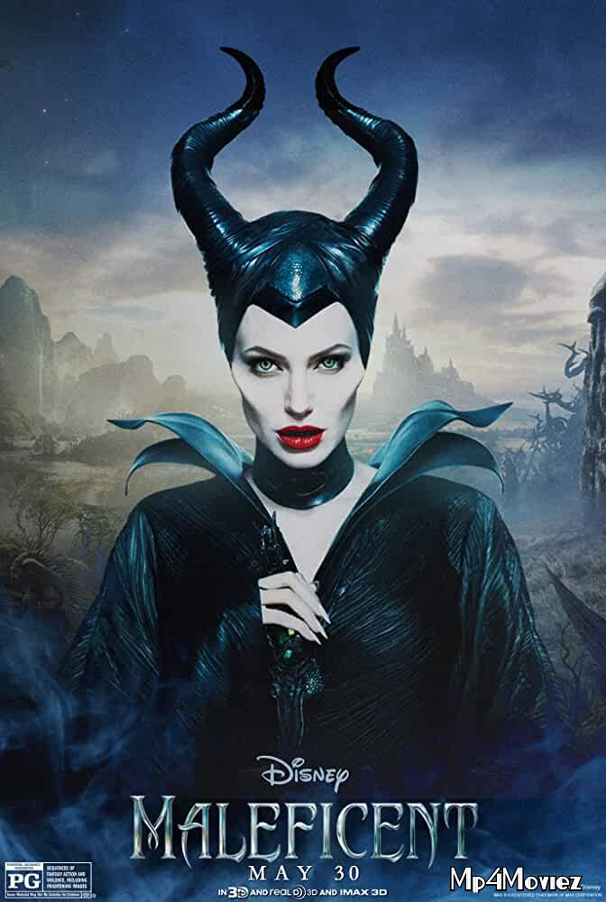 poster of Maleficent 2014 English BluRay