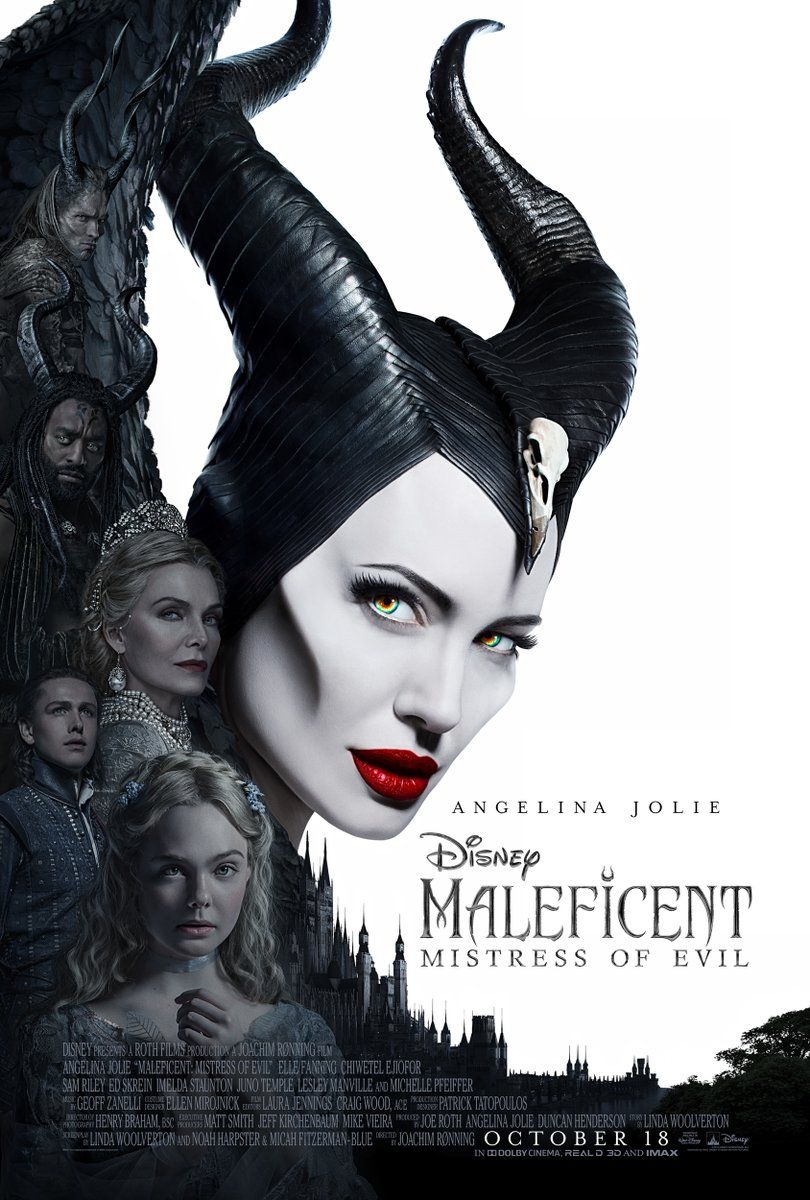 poster of Maleficent Mistress of Evil (2019) Hindi Dubbed BluRay