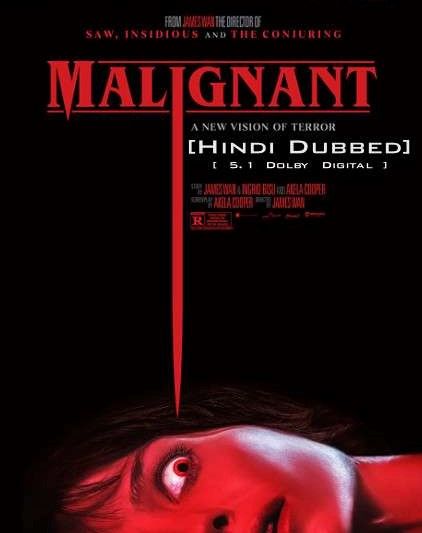 poster of Malignant (2021) Hindi Dubbed (ORG) HDRip