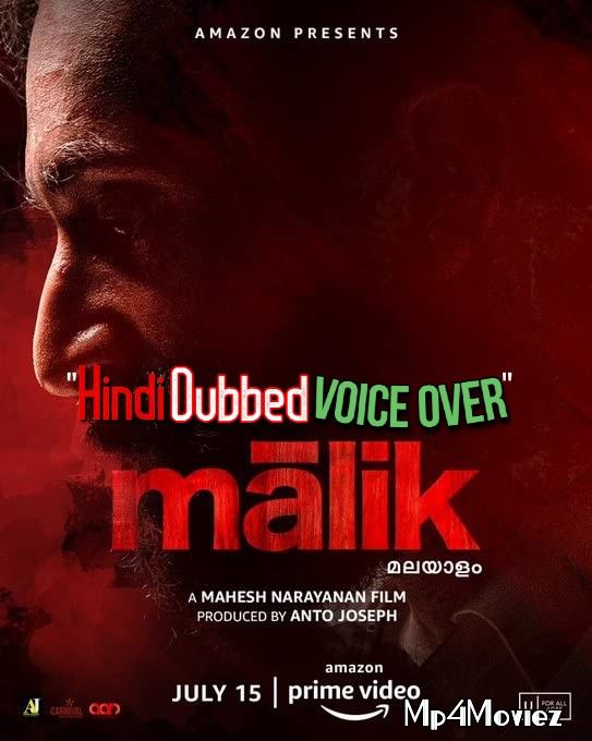 poster of Malik (2021) Hindi Dubbed (HQ Fan Dub) HDRip