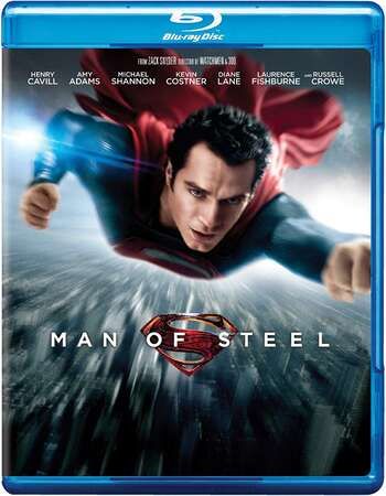 poster of Man of Steel (2013) Hindi Dubbed BDRip