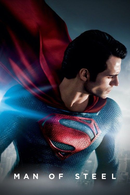 poster of Man of Steel (2013) Hindi Dubbed Movie