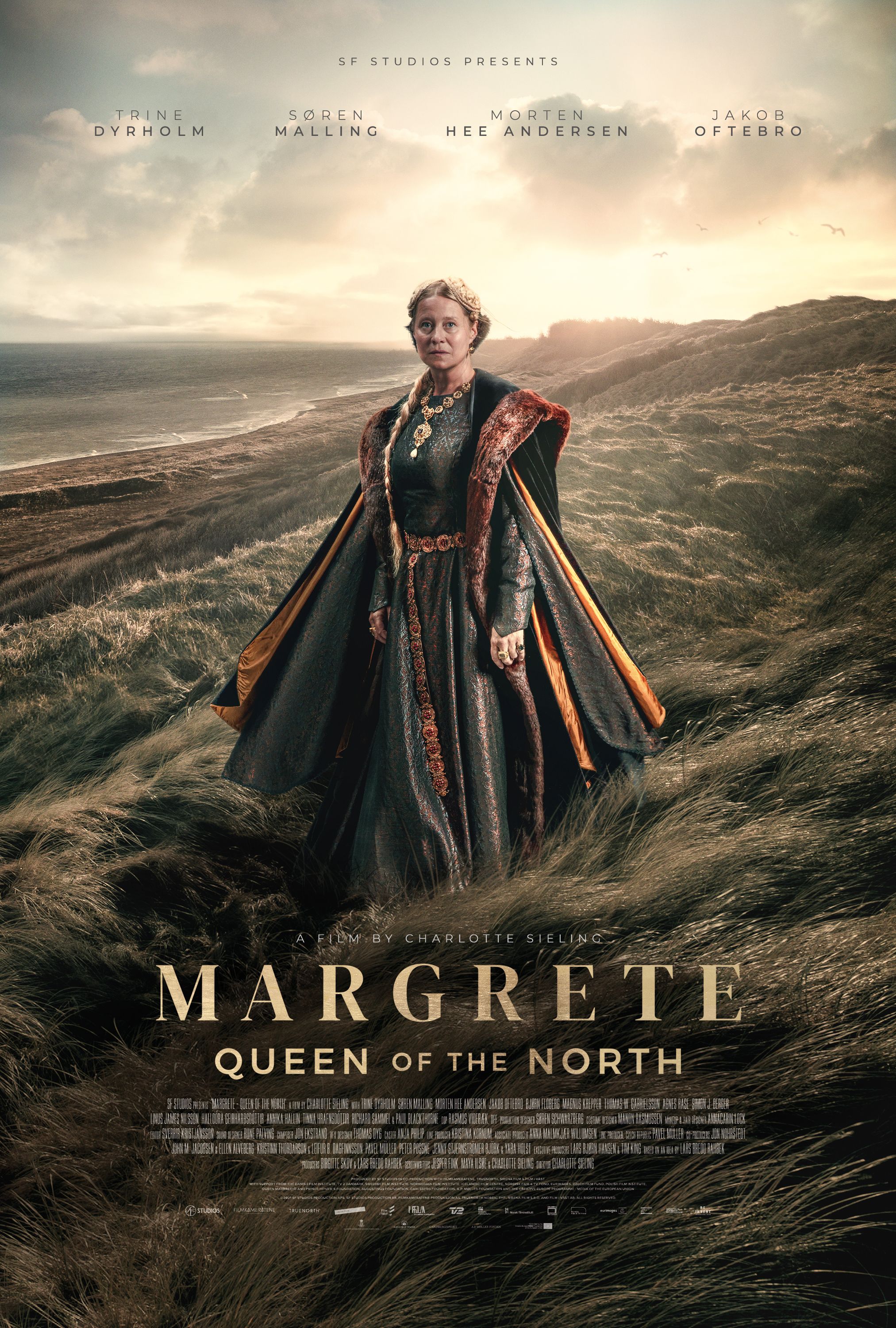 poster of Margrete: Queen of the North (2021) Telugu (Voice Over) Dubbed BluRay