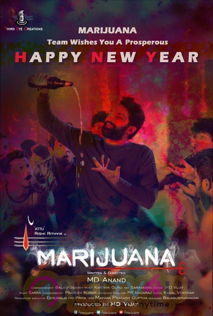 poster of Marijuana Murder (2022) Hindi Dubbed HDRip