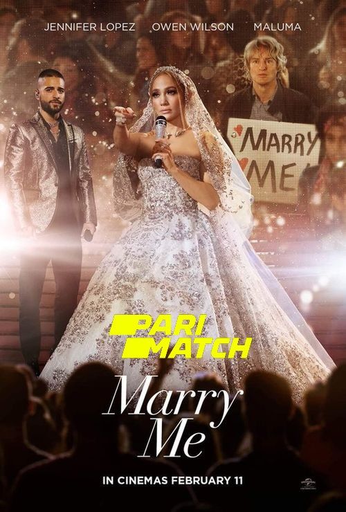 poster of Marry Me (2022) Hindi (Voice Over) Dubbed WEBRip