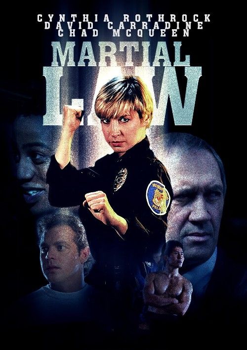 poster of Martial Law (1990) Hindi Dubbed Movie