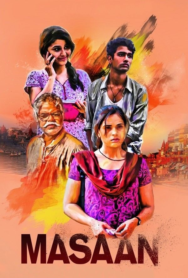 poster of Masaan (2015) Hindi Movie