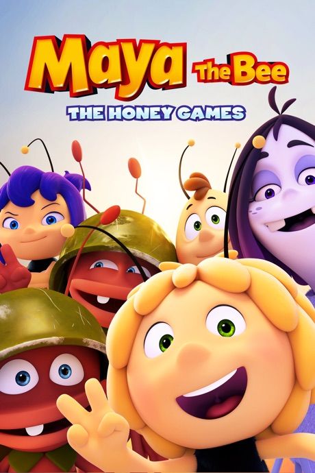 poster of Maya the Bee: The Honey Games (2018) Hindi ORG Dubbed BluRay