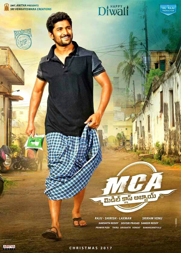 poster of MCA – Middle Class Abbayi (2017) Hindi Dubbed HDRip