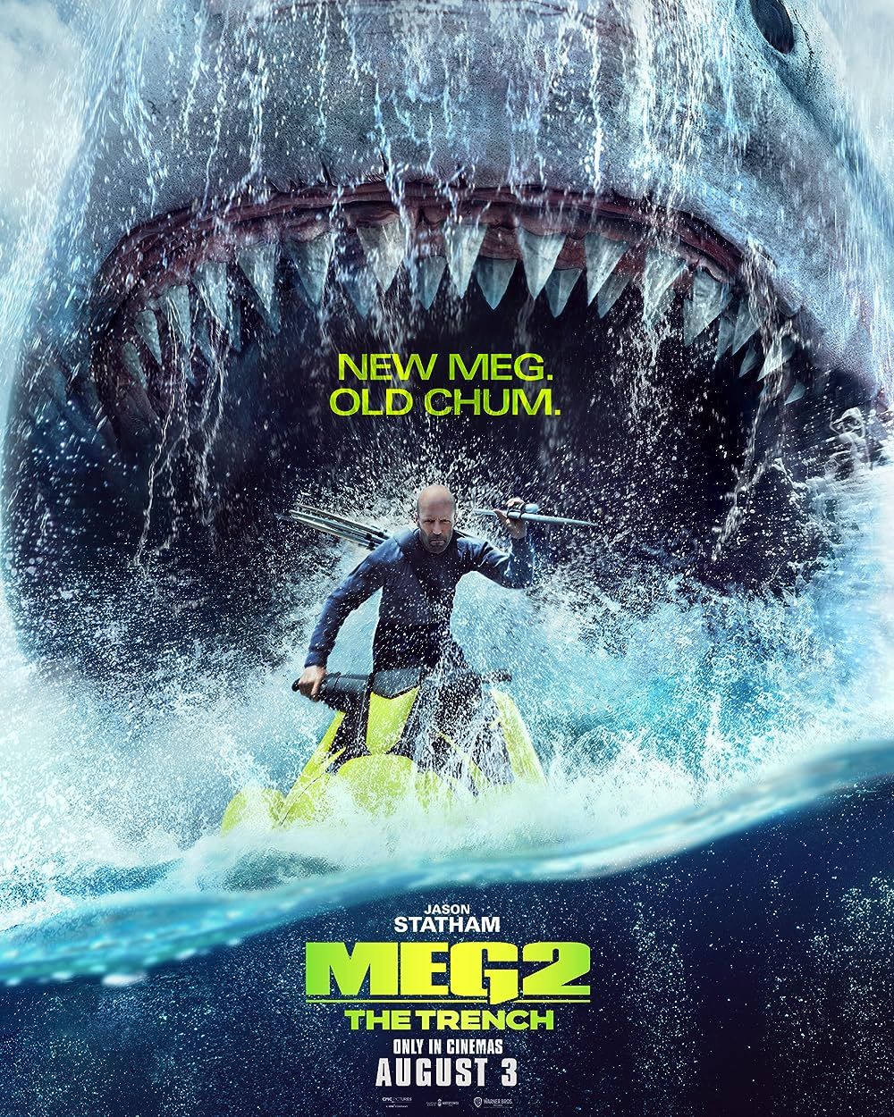 poster of Meg 2: The Trench (2023) Hindi Dubbed