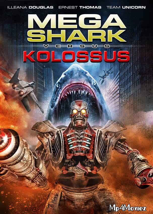 poster of Mega Shark vs Kolossus 2015 Hindi Dubbed Movie