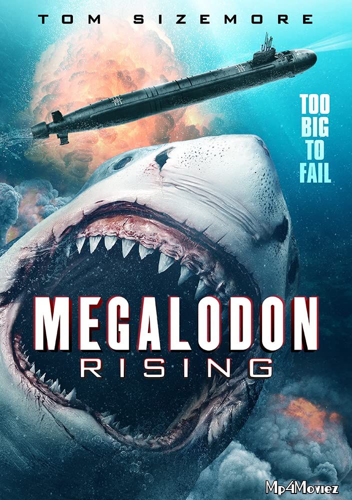 poster of Megalodon Rising (2021) Hollywood English HDRip