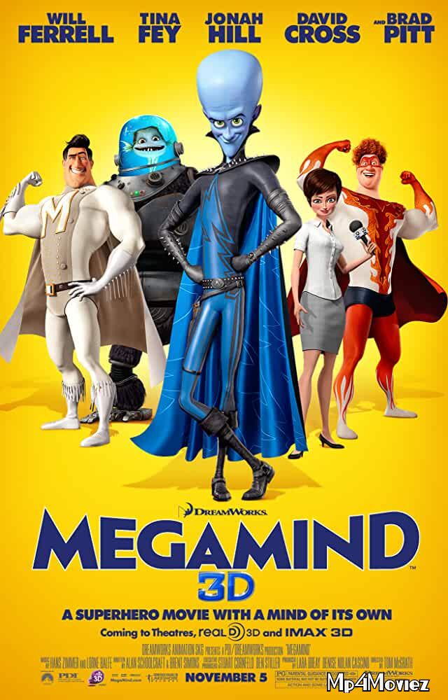 poster of Megamind 2010 Hindi Dubbed Full Movie