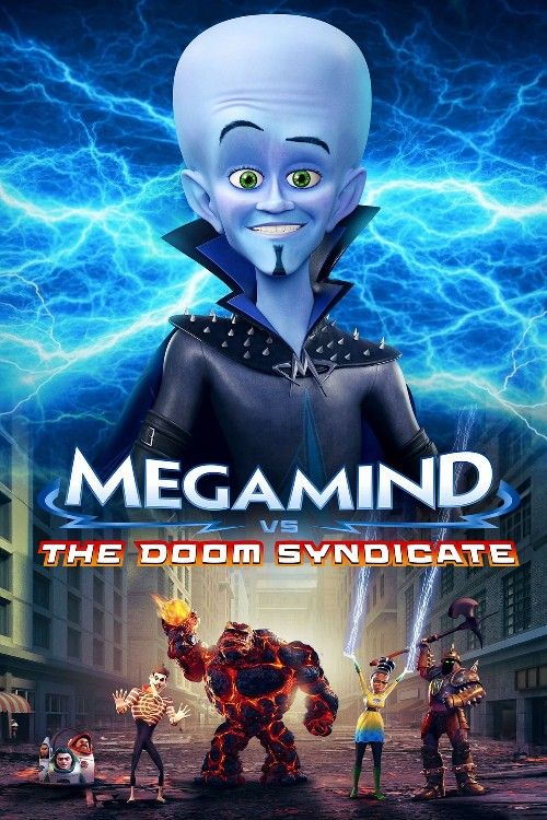 poster of Megamind vs. The Doom Syndicate (2024) English Movie