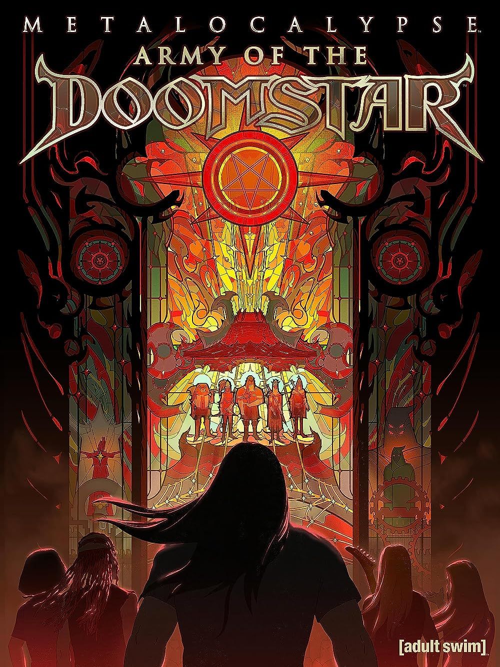 poster of Metalocalypse Army of the Doomstar (2023) Hollywood English Movie