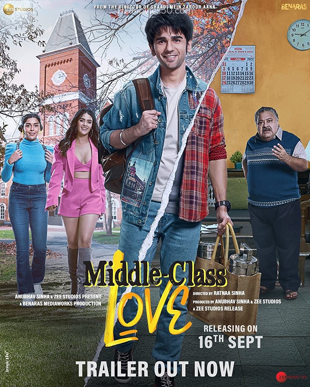 poster of Middle Class Love (2022) Hindi HDTVRip