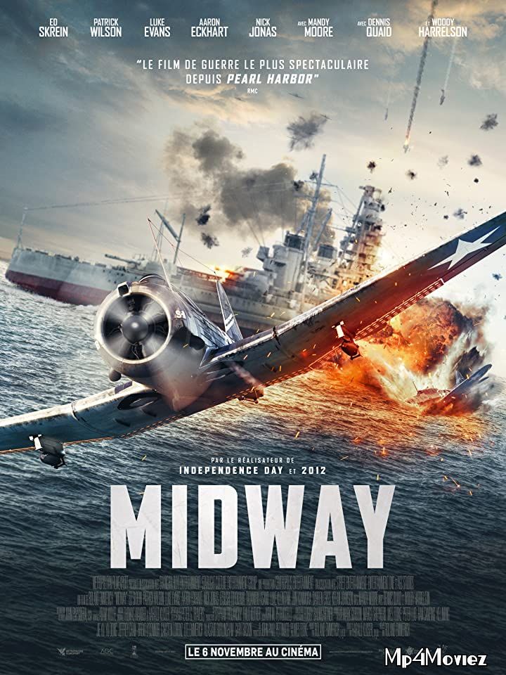 poster of Midway 2019 Hindi ORG Dubbed Movie