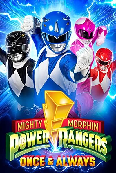 poster of Mighty Morphin Power Rangers Once and Always (2023) Hindi Dubbed HDRip