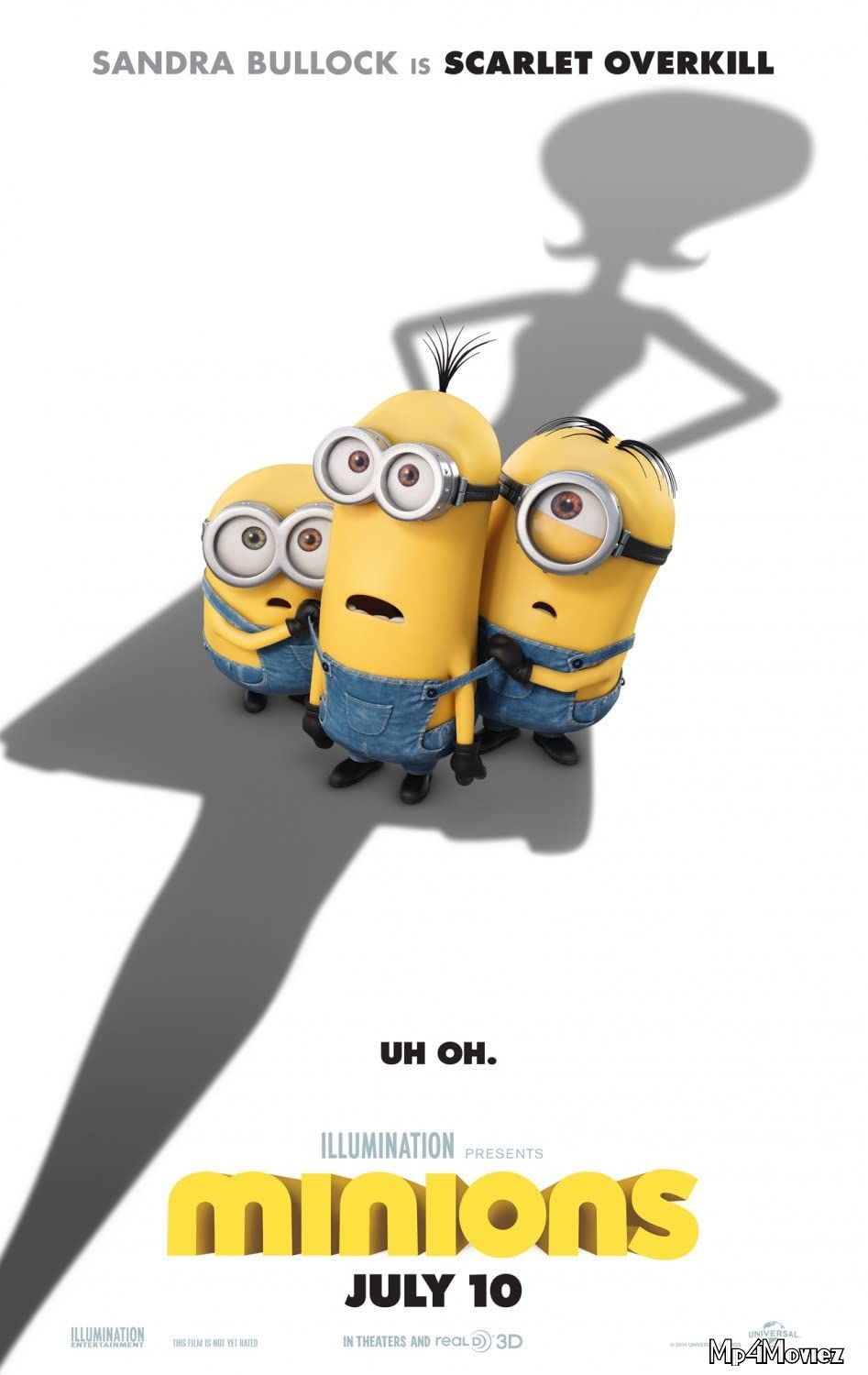 poster of Minions 2015 Hindi Dubbed Full Movie