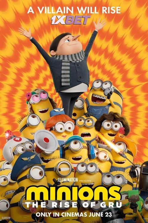 poster of Minions: The Rise of Gru (2022) Hindi Dubbed HDCAM