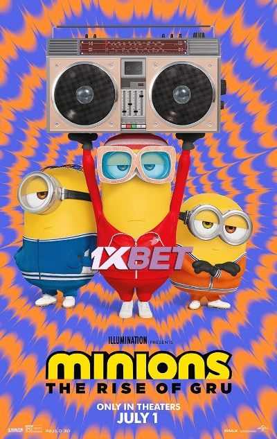 poster of Minions: The Rise of Gru (2022) Tamil Dubbed HDCAM