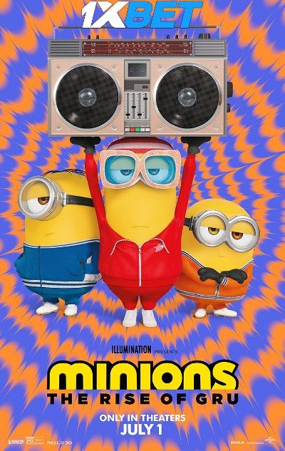 poster of Minions: The Rise of Gru (2022) Tamil Dubbed WEBRip