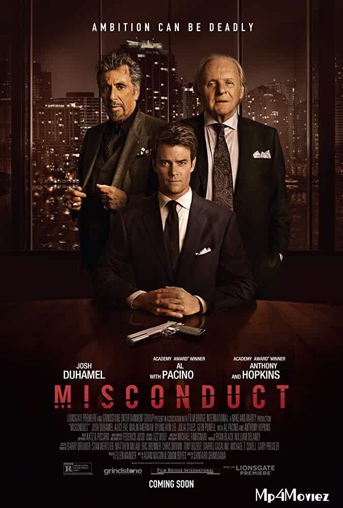 poster of Misconduct 2016 Hindi Dubbed BluRay