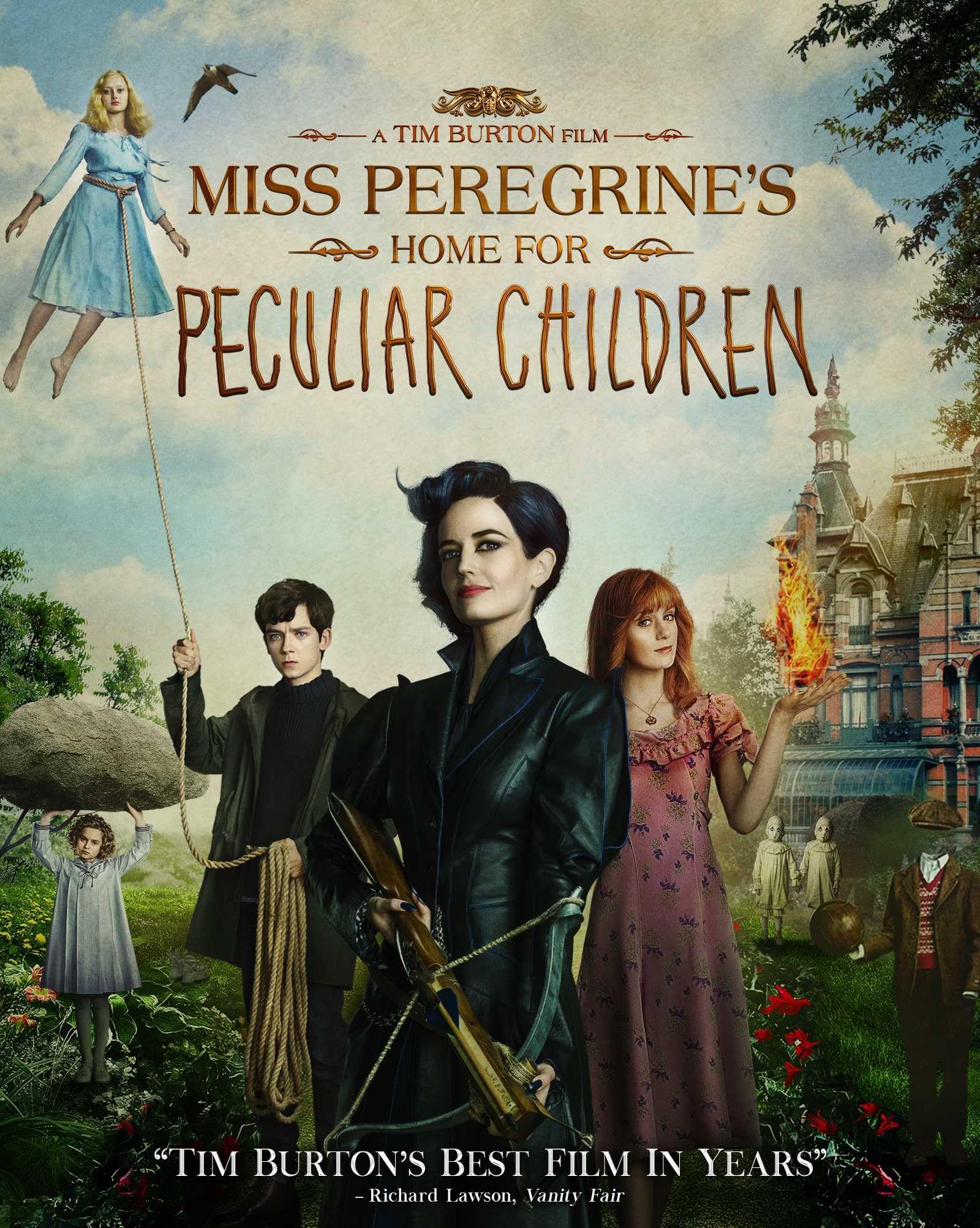 poster of Miss Peregrines Home for Peculiar Children (2016) Hindi Dubbed BluRay