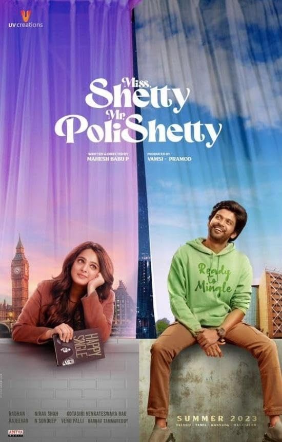 poster of Miss Shetty Mr Polishetty (2023) Hindi Dubbed